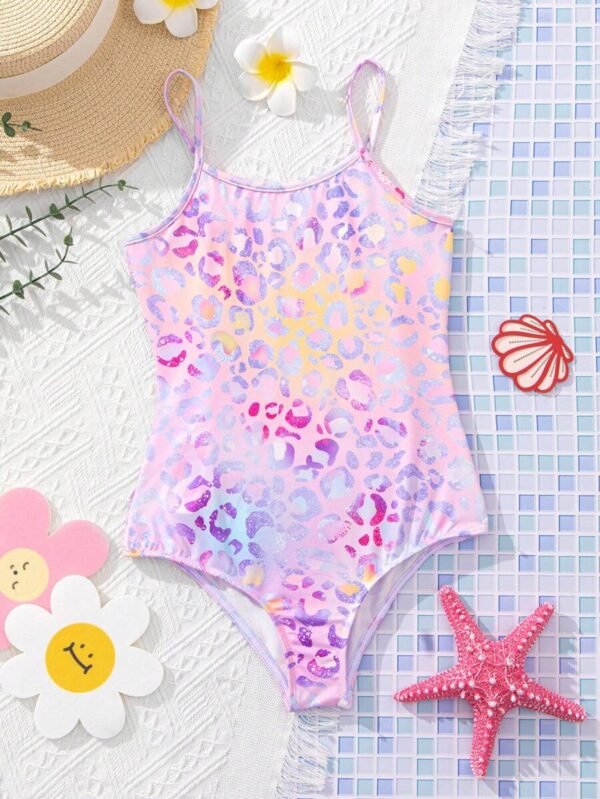 Traje De Baño De Una Pieza Casual De Croché