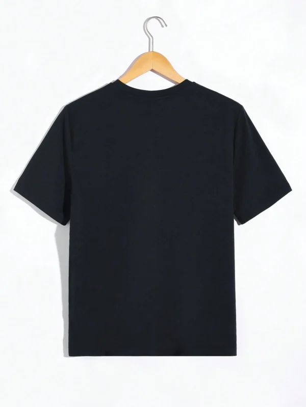 Camiseta De Punto Para Adolescentes Con Cuello Redondo - Imagen 2