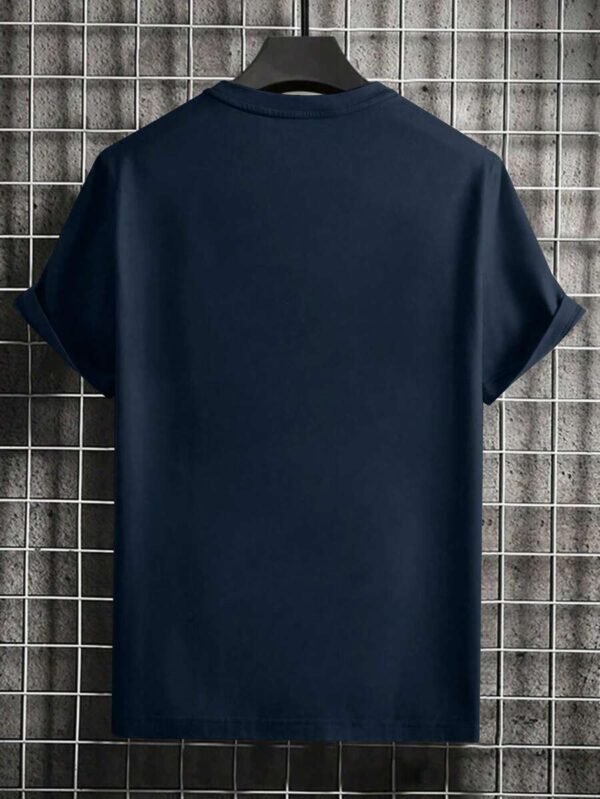 Camiseta casual de cuello redondo para hombres - Imagen 3