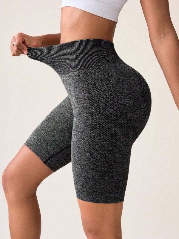 Pantalones Cortos Deportivos De Cintura Ancha, Pantalones Cortos De Spandex