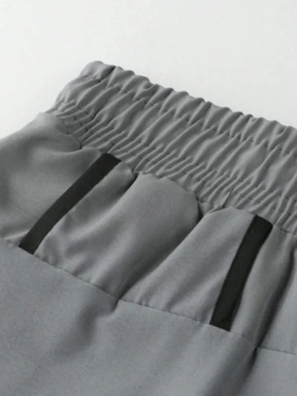 Pantalones cortos deportivos de verano para hombres con cordón - Imagen 2