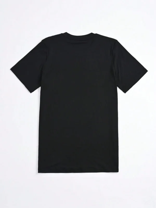 Camiseta gráfica de manga corta con cuello redondo para mujer - Imagen 2