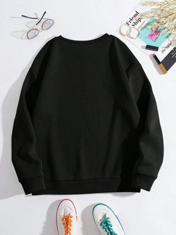 Sudadera con cuello redondo y mangas largas - Imagen 2
