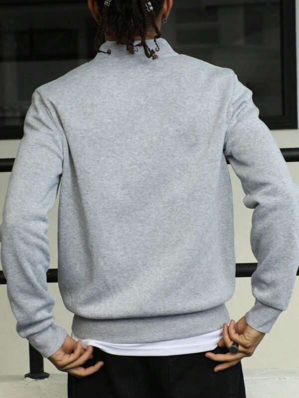 Sudadera con cremallera sin camiseta - Imagen 2