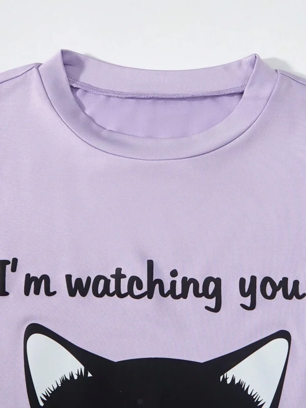 Camiseta de manga corta y veraniega - Imagen 3