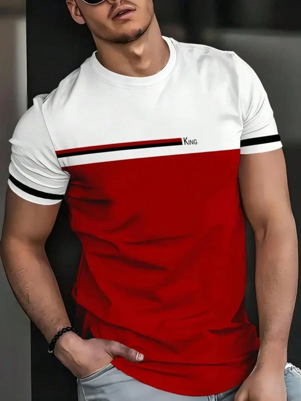 Camiseta de hombre con estampado gráfico