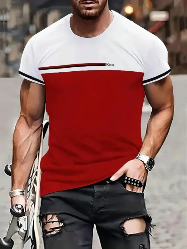 Camiseta de hombre con estampado gráfico - Imagen 3