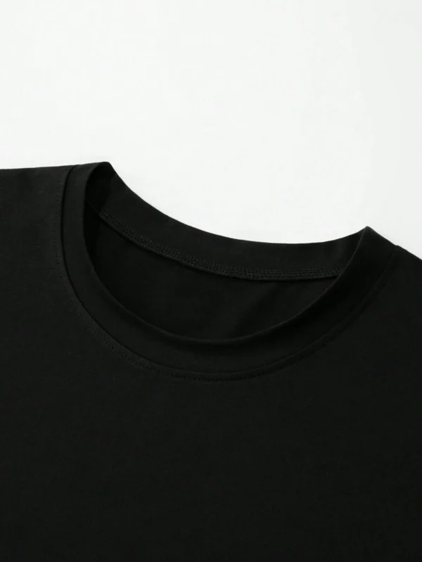 Chaleco informal para hombre con estampado de gaviota de cuello redondo - Imagen 3