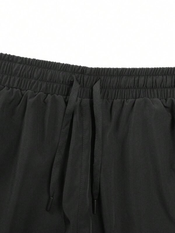Pantalones cortos deportivos de color liso - Imagen 3