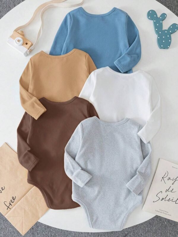 body para bebés niños con estampado de osos y perros - Imagen 2
