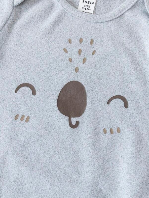 body para bebés niños con estampado de osos y perros - Imagen 3