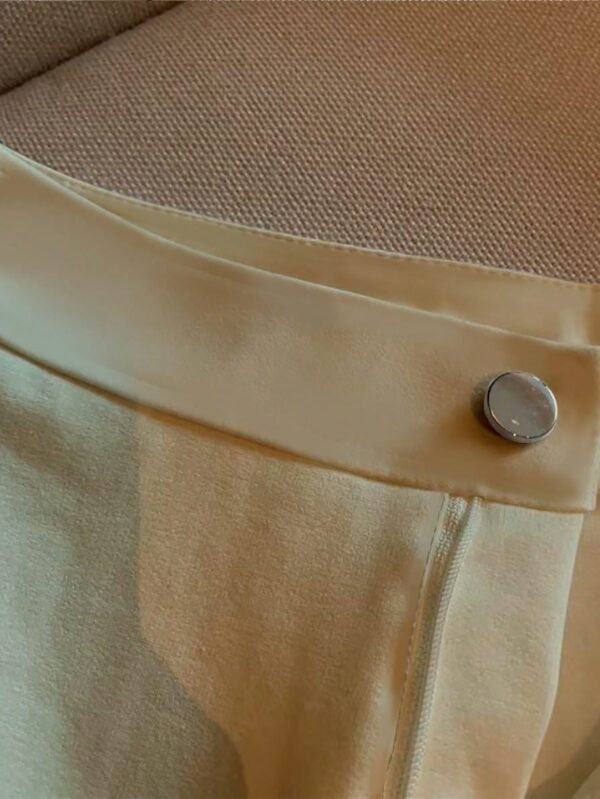 Pantalones cortos casuales, sólidos, versátiles y holgados - Imagen 3