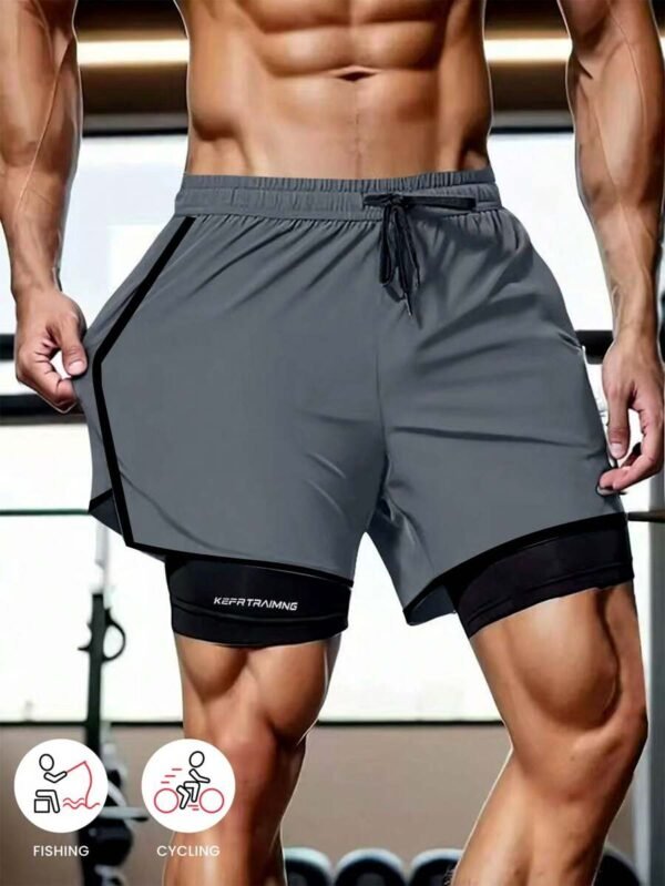 Pantalones cortos deportivos de un solo color