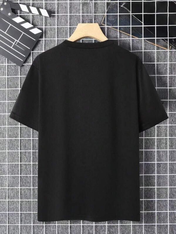 camiseta casual cuello redondo manga corta - Imagen 2