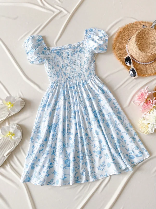 Vestido mini con hombros descubiertos - Imagen 2