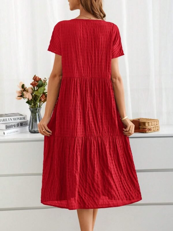 Vestido de verano de vacaciones con estampado campestre - Imagen 2