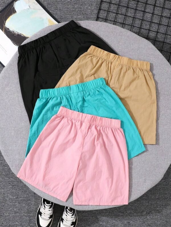 Shorts de color Macaron de moda, cómodos, prácticos, simples - Imagen 2