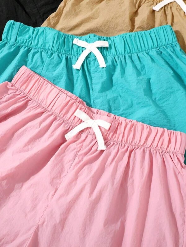 Shorts de color Macaron de moda, cómodos, prácticos, simples - Imagen 3