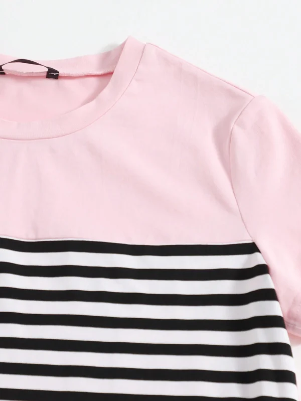 Camiseta con estampado de rayas - Imagen 3