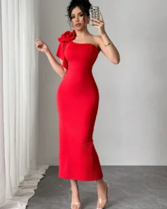 Vestido elegante y sexy para fiesta