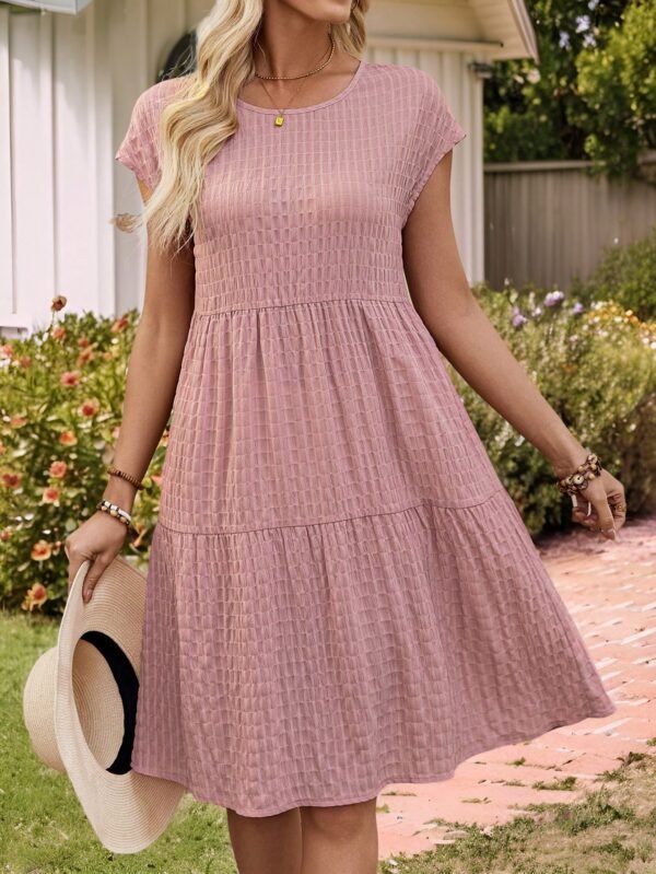 Vestido de mujer de manga corta