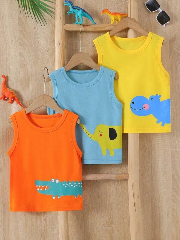 Chalecos Impresos Lindos Para Niños