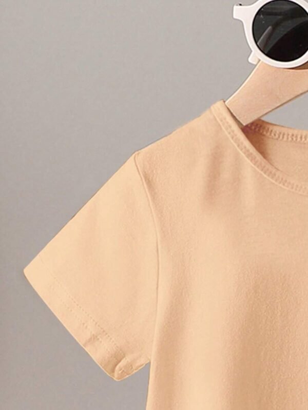 Set de 2 piezas casual y sencillo con gráfico impreso - Imagen 3