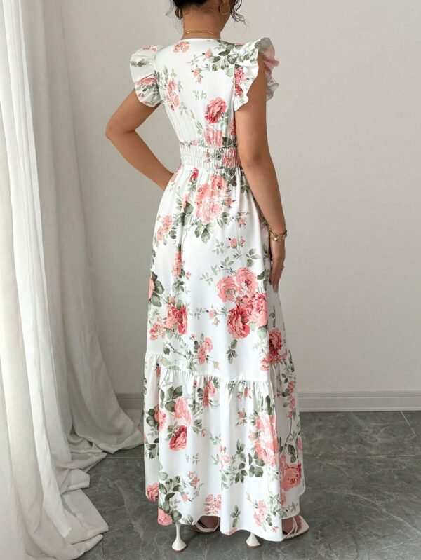 Vestido con estampado floral romántico - Imagen 2