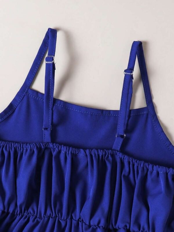 vestidos morados con estampado de mariposas de colores - Imagen 3