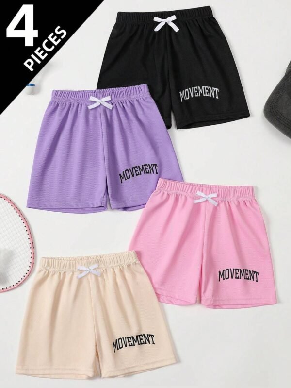 Pantalon corto deportivo para niñas