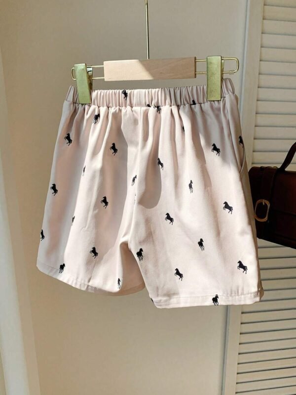 pantalones con cinturón elástico en la cintura - Imagen 2