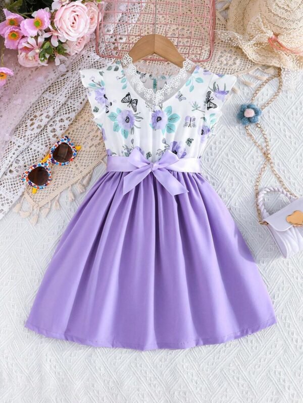 Vestido de princesa elegante y de moda
