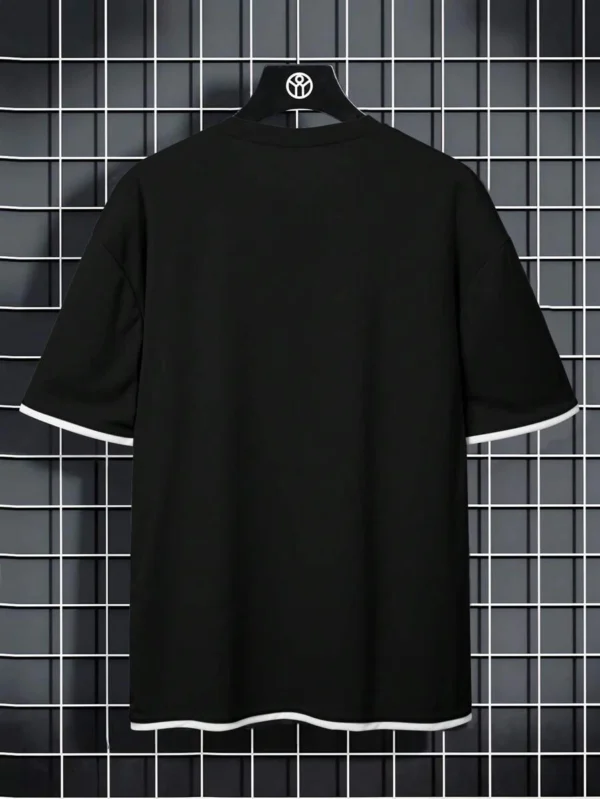 Camiseta de cuello redondo y manga corta para hombre - Imagen 2