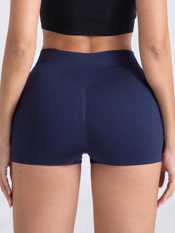 pantalones cortos sin costuras de cintura alta - Imagen 2