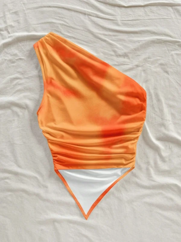 Top de tirantes casual de verano con ajuste entallado y fruncido - Imagen 2