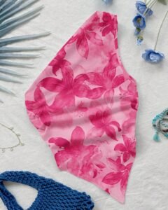 Top de tirantes con dobladillo asimétrico