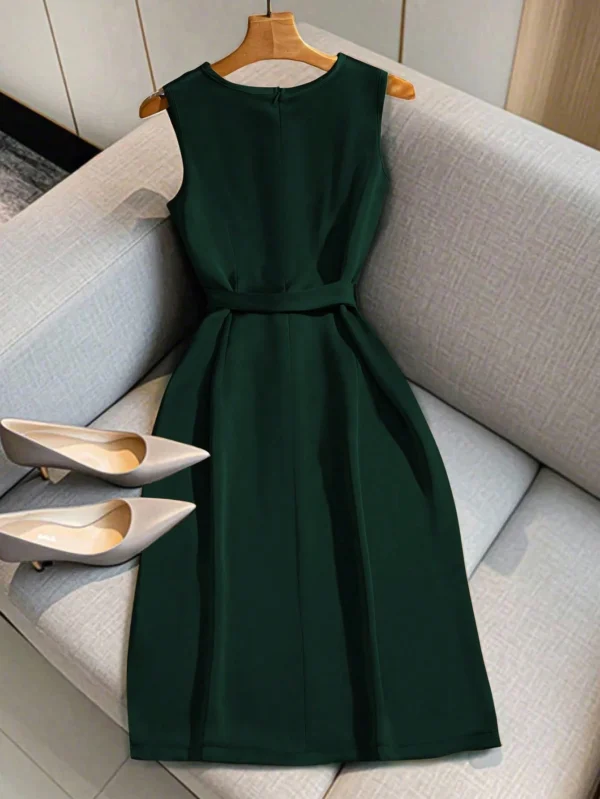 Vestido elegante sin mangas de alta gama - Imagen 2