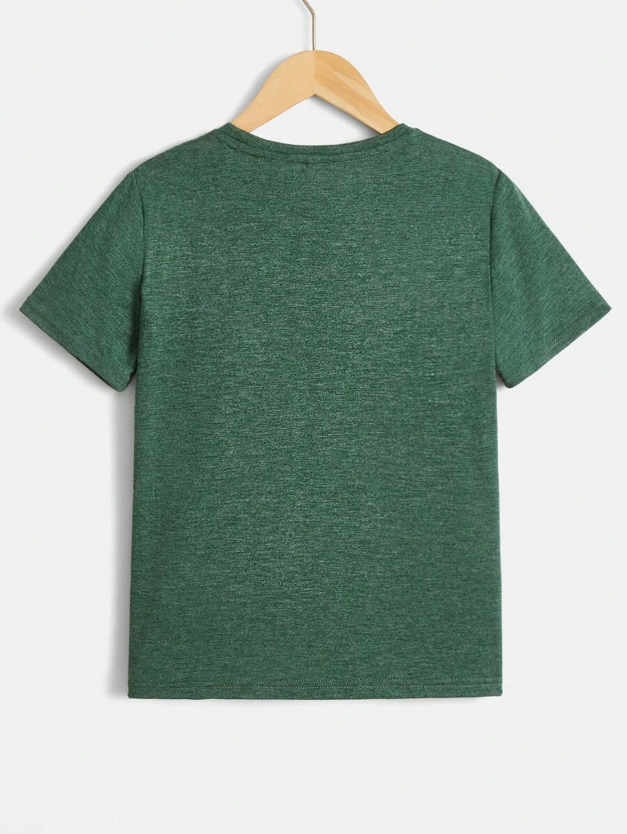 Camiseta Informal De Cuello Redondo Y Manga Corta - Imagen 2