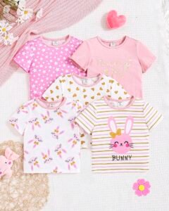 Camisetas Sin Mangas Cortas Para Niña