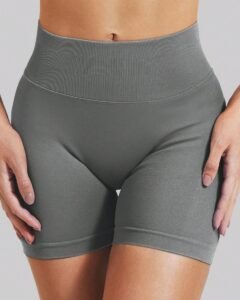 Shorts deportivos sin costuras para levantar el trasero para el gimnasio