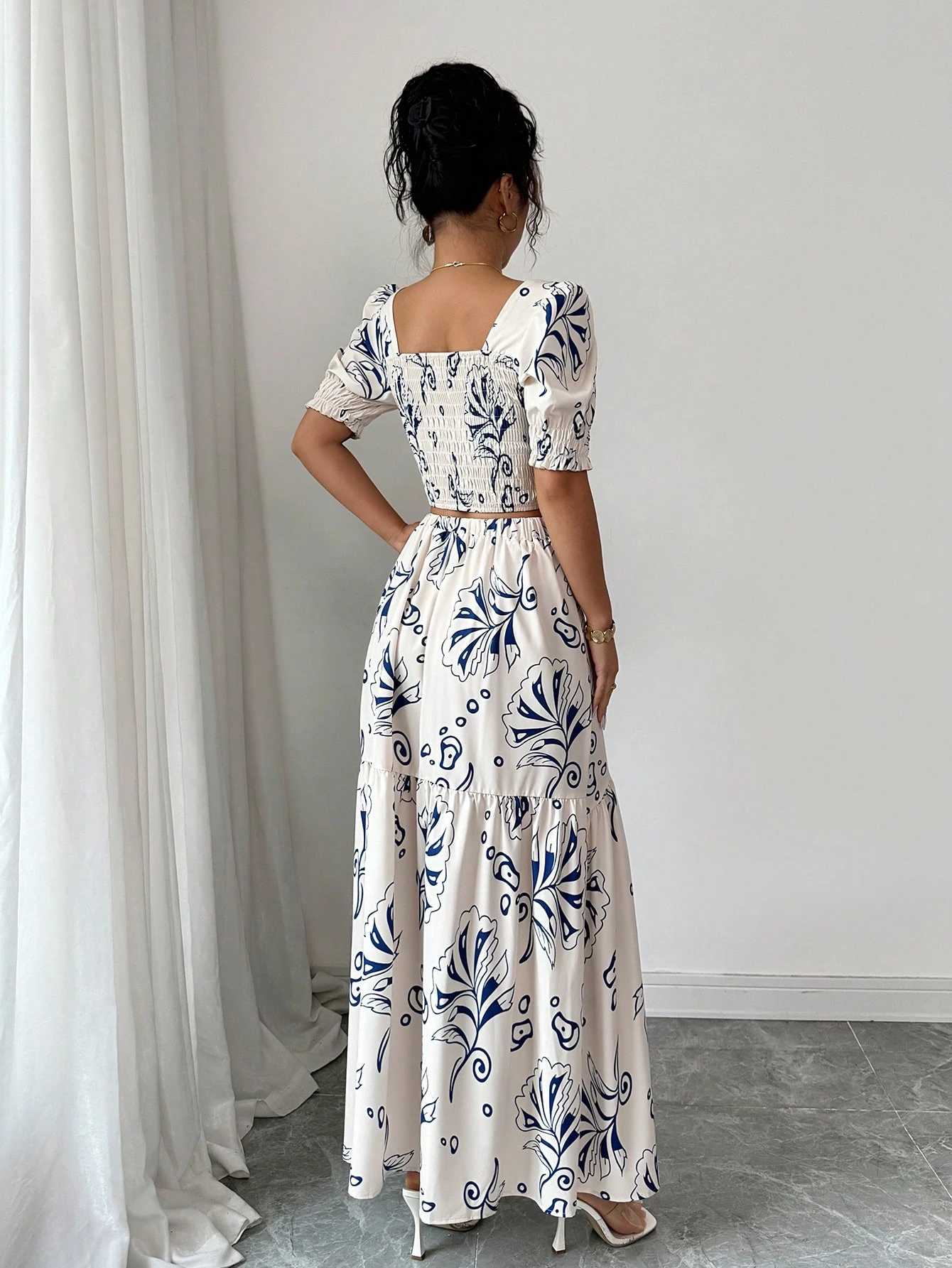 Conjunto de dos piezas para mujer para uso diario - Imagen 2