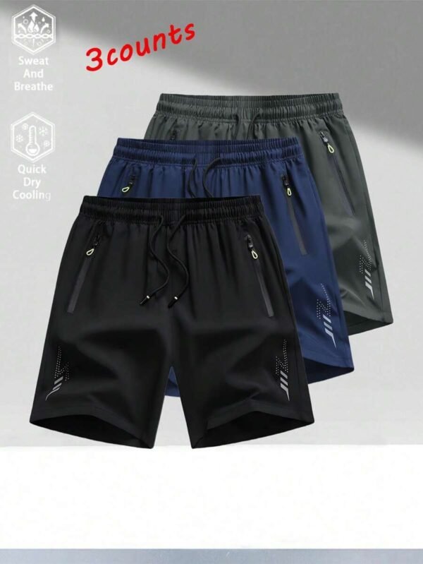 shorts casuales y deportivos para hombres, de secado rápido y sueltos