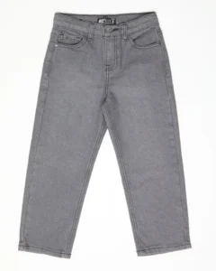 Pantalón Recto de Mezclilla