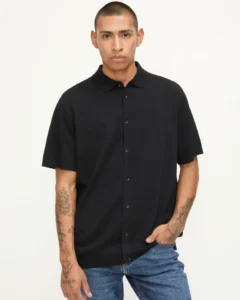 Playera polo manga corta