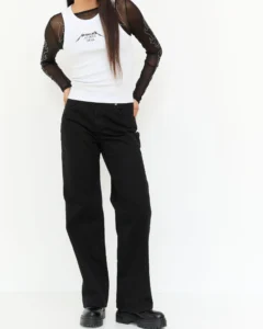 Jeans Recto Negro