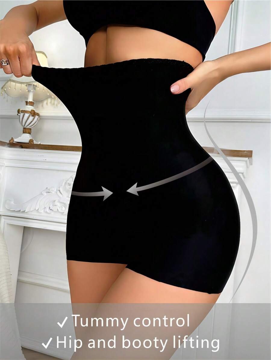 Shorts de fajas de talle alto