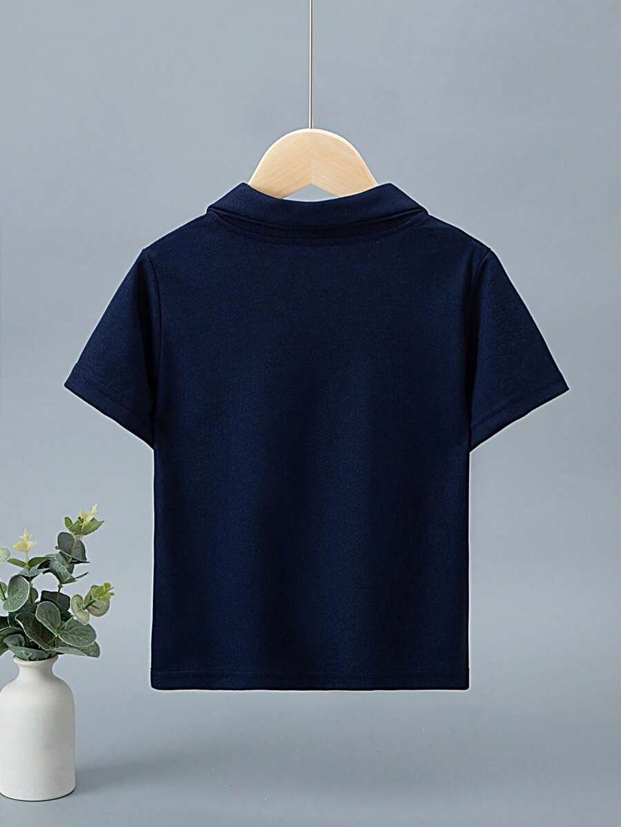 Camisa polo informal de manga corta transpirable - Imagen 2