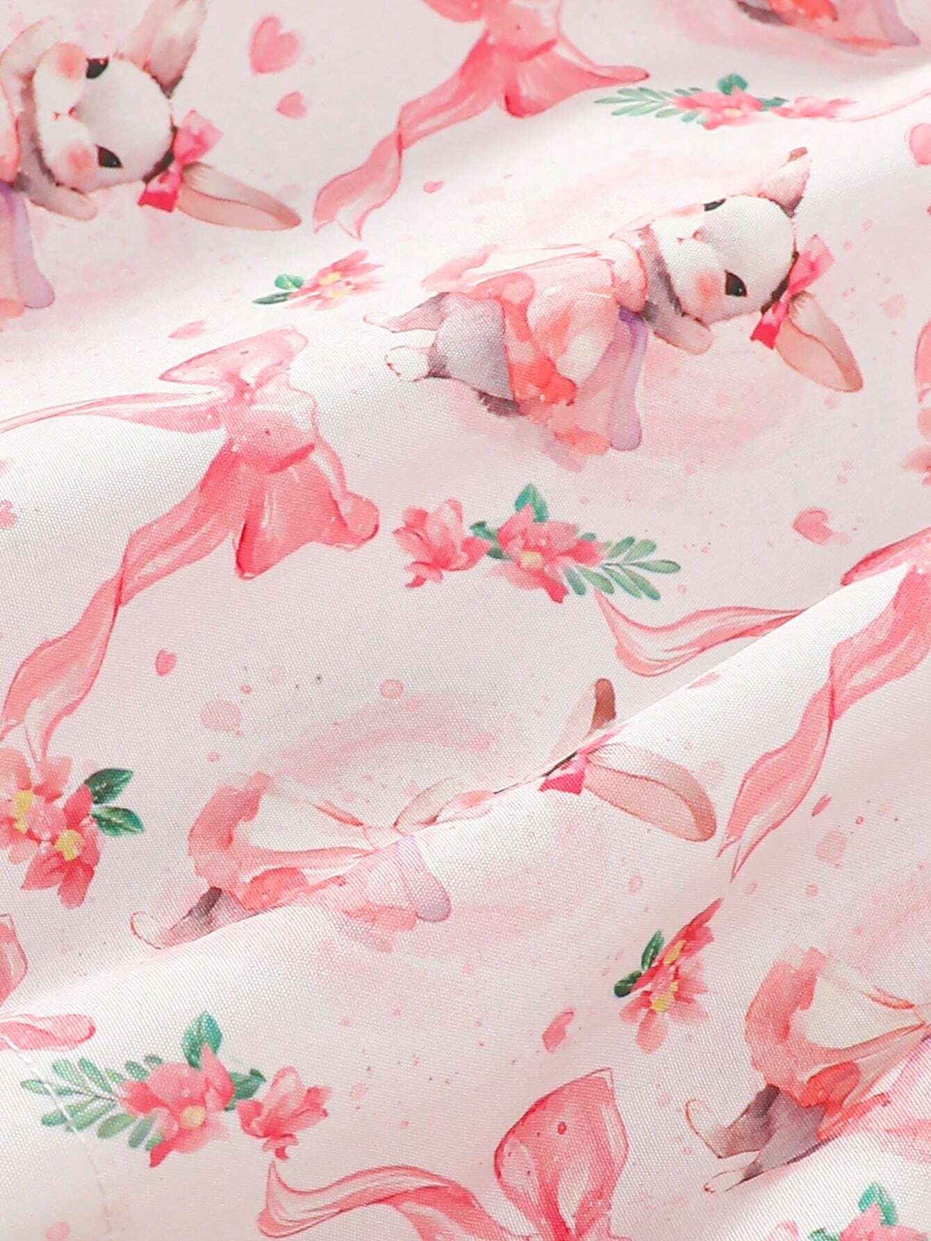 Vestido casual con estampado de acuarela, unicolor lindo y versátil - Imagen 3