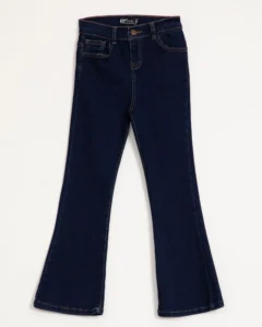 Pantalón Jeans Flare Liso