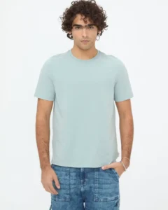 Playera Básica Cuello Redondo Verde Agua